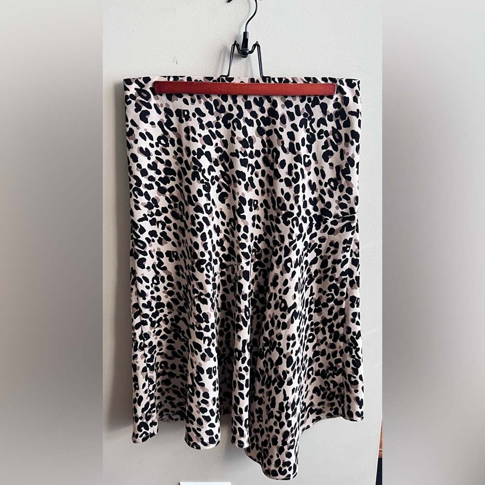 Leopard Print Women's Skirt